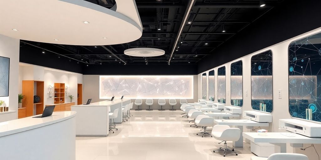 AI answers phone for a nail salon.
