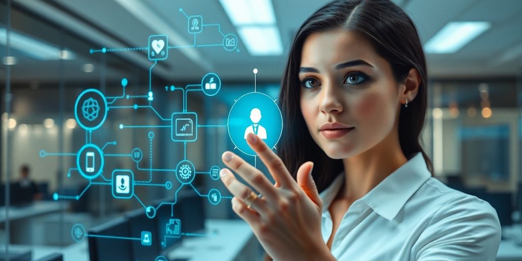 AI answering system for property management.