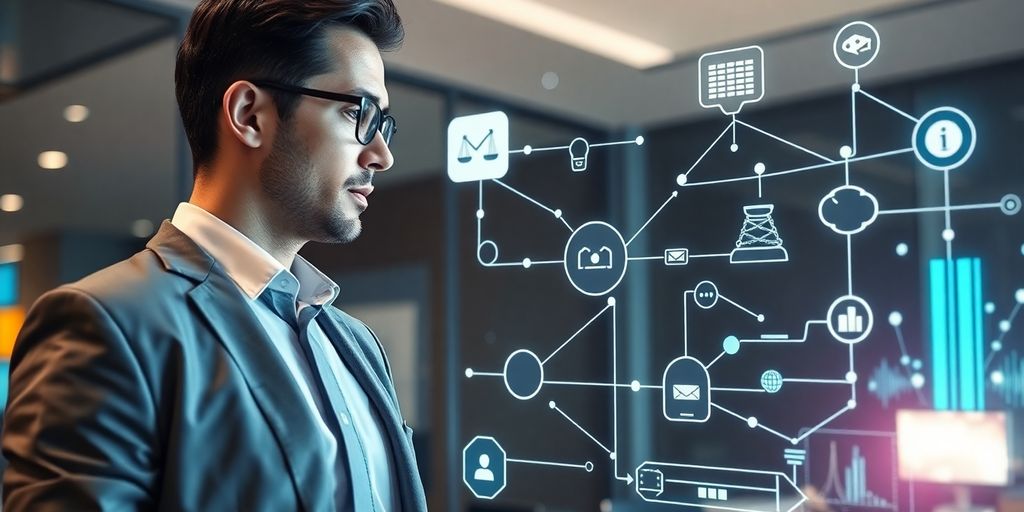 Lawyer using AI phone system for client intake.