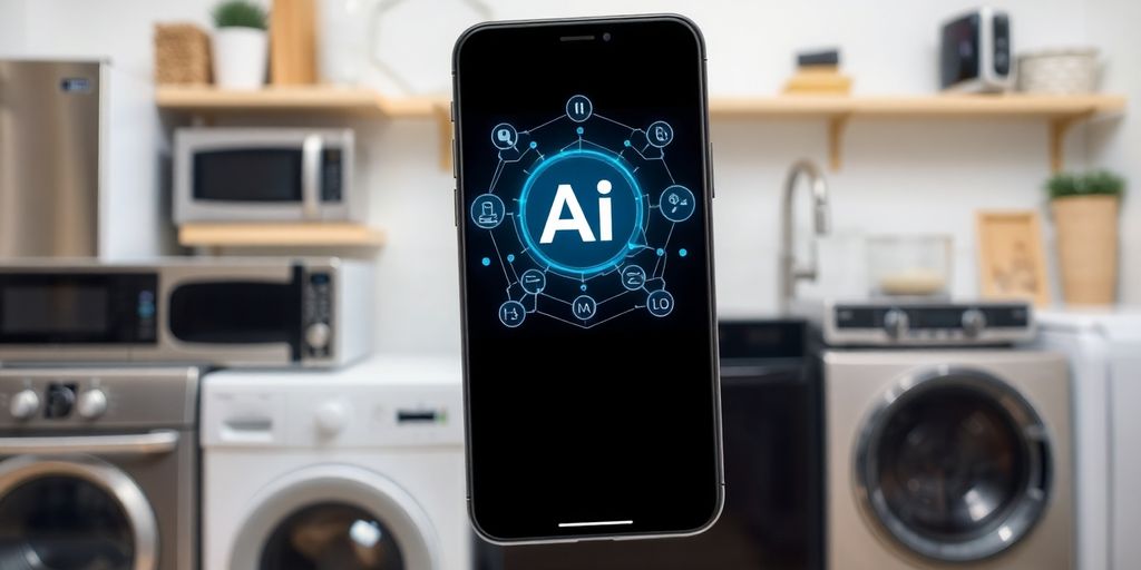 AI phone system servicing appliance repair.