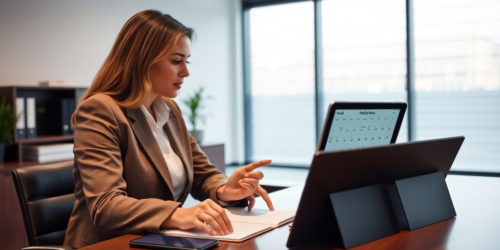 Lawyer using AI appointment setter.