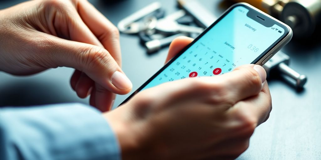 Locksmith using AI to schedule appointments.
