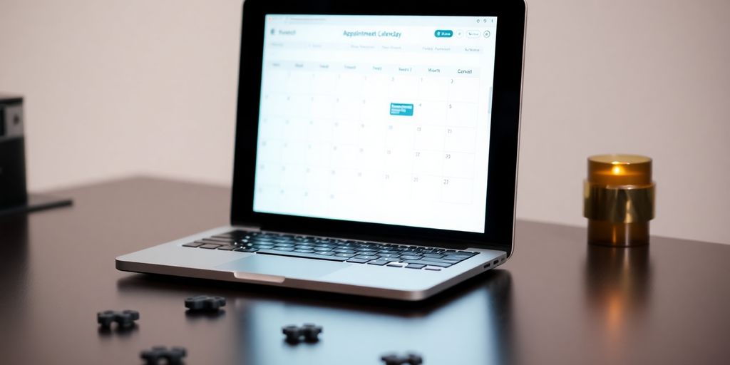 AI scheduler booking appointments for happy pets.