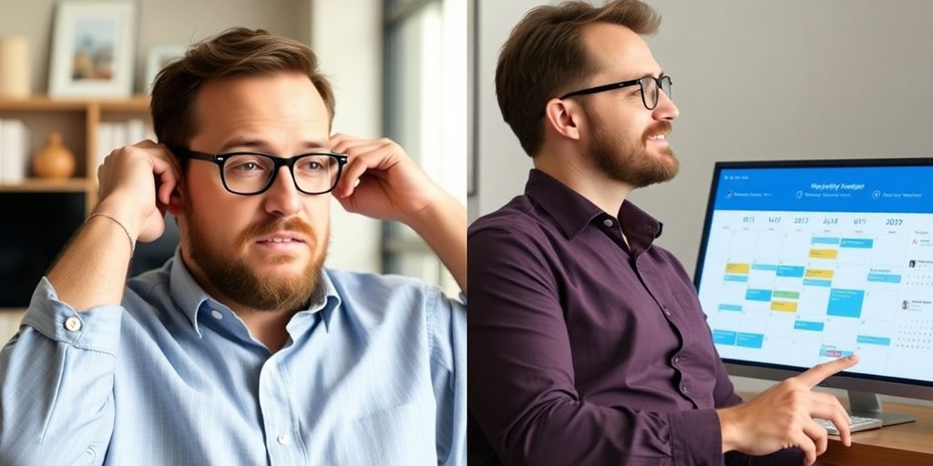 Property manager using AI to schedule appointments.