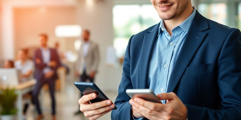 Real estate agent using virtual receptionist.