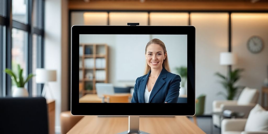 Lawyer using a virtual receptionist service.