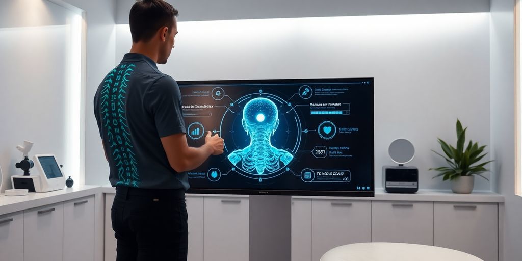 Chiropractor using AI interface