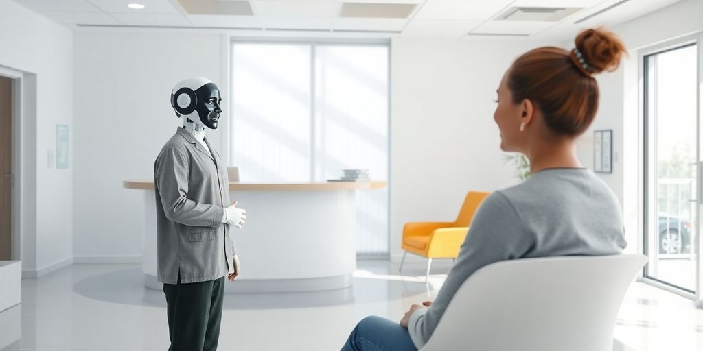 Physiotherapy clinic with AI receptionist