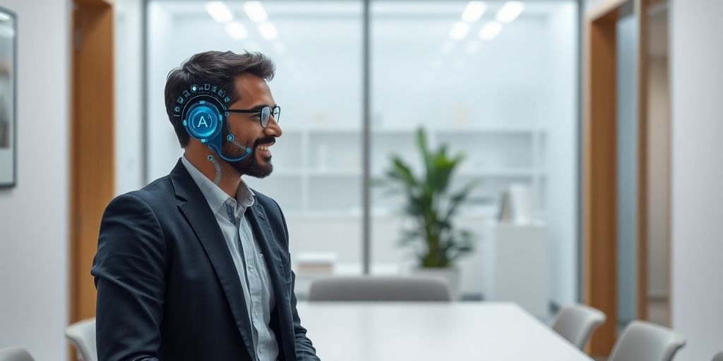 AI receptionist assisting a family lawyer.