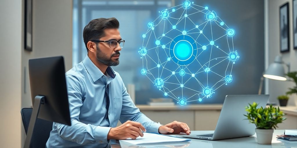 Tax preparer using AI receptionist for efficient practice.