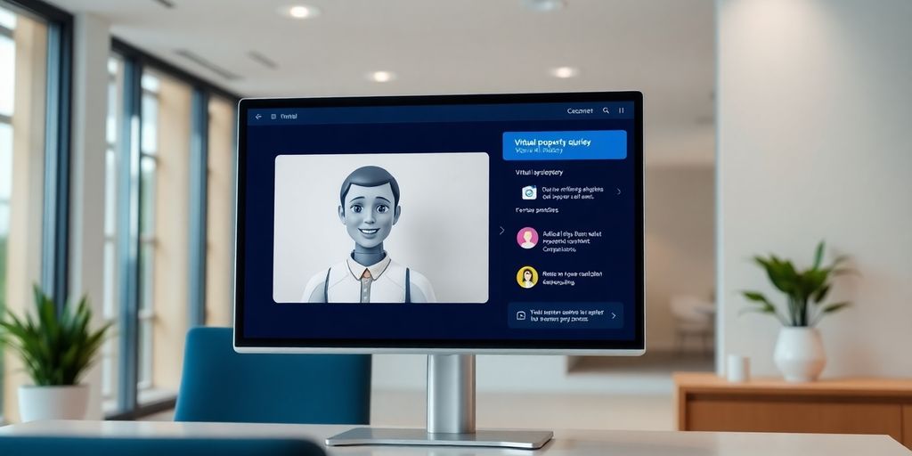 AI receptionist handling property management calls.