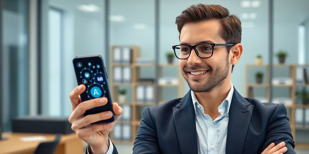 Insurance broker with AI phone.