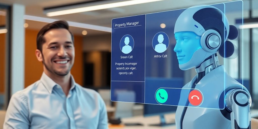 AI answering service helping property managers.