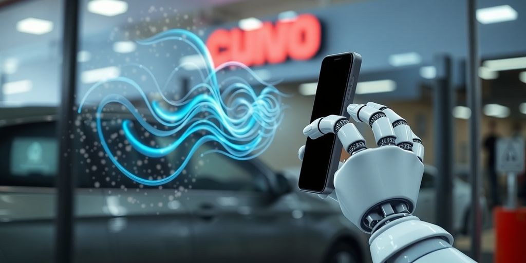 Car wash receiving calls with AI.