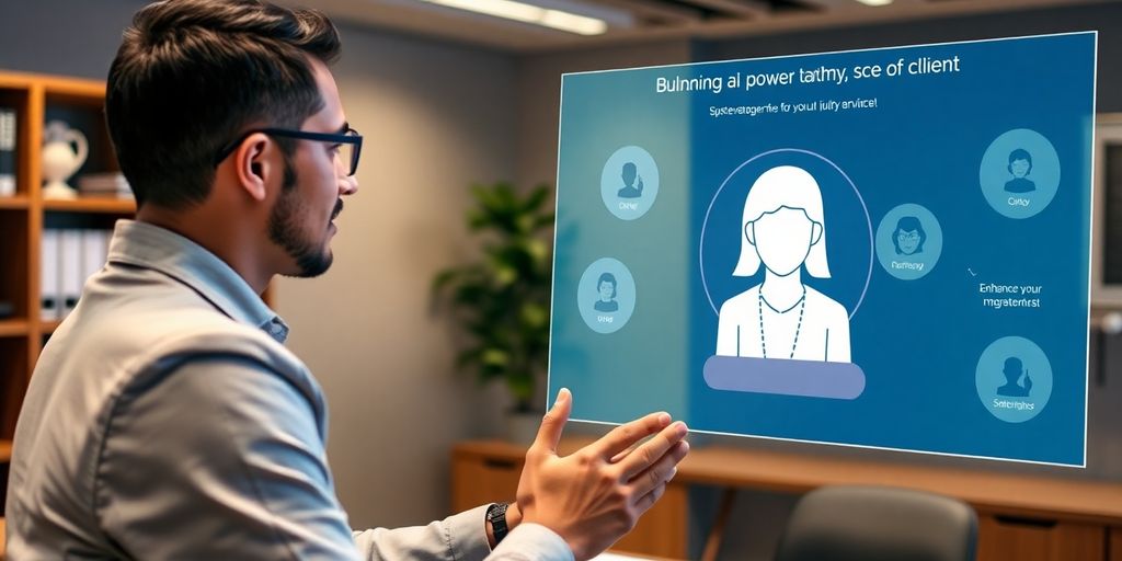 Lawyer using AI virtual receptionist.