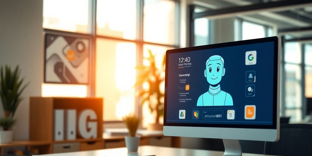 Accountant using AI receptionist.