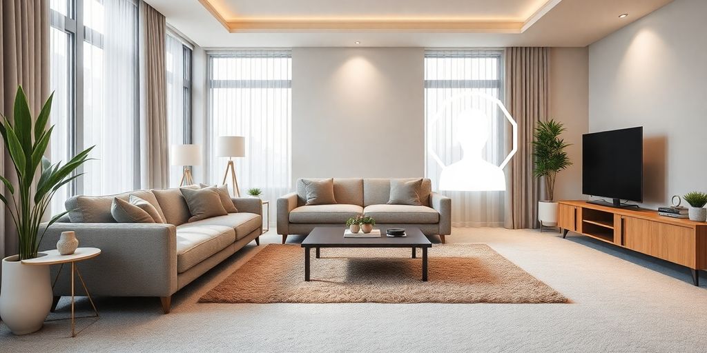 AI receptionist helping carpet cleaning business.