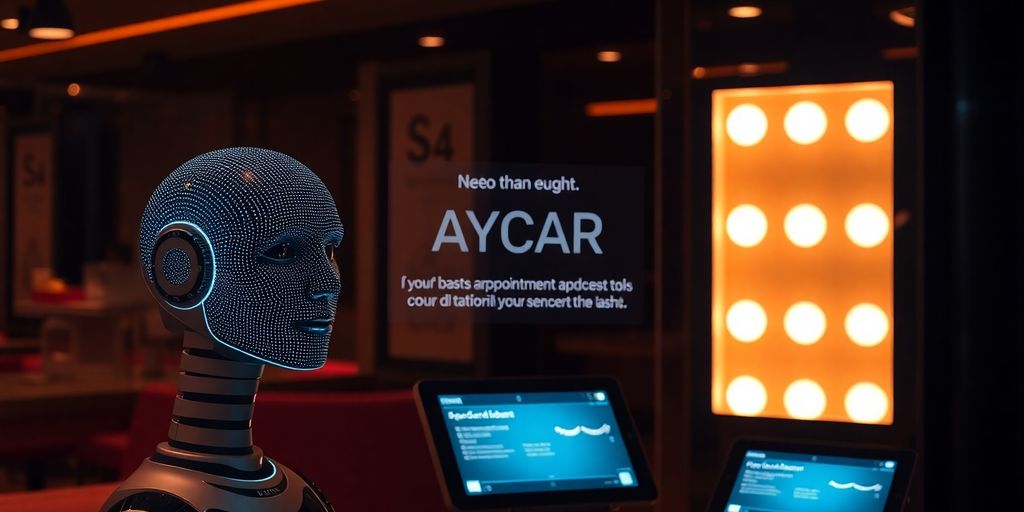 AI answering system for lash bar bookings.
