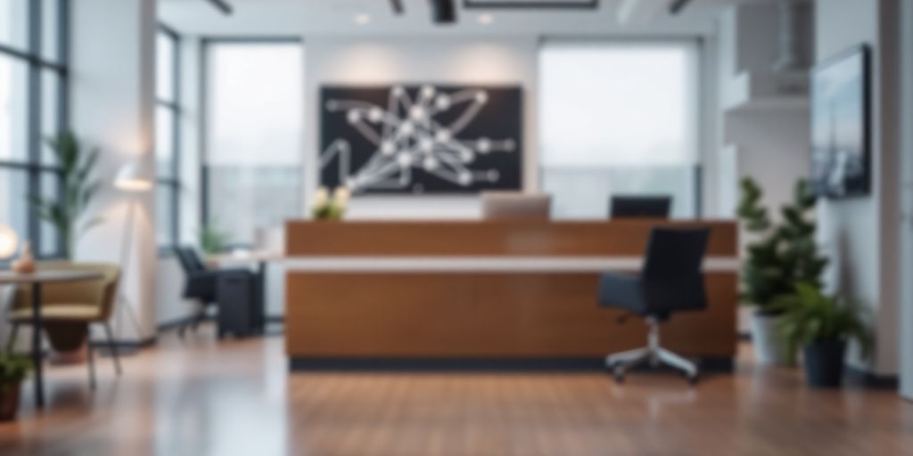 AI system helping a counseling office.