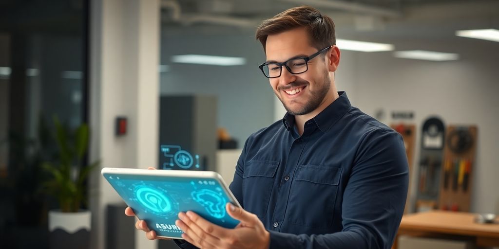 AI phone system answering HVAC business calls.