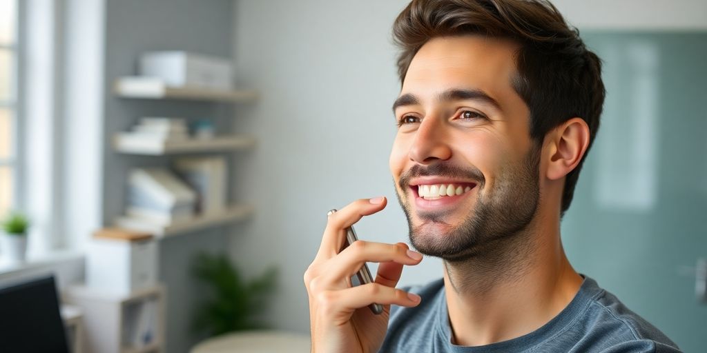Chiropractor using advanced AI phone system.