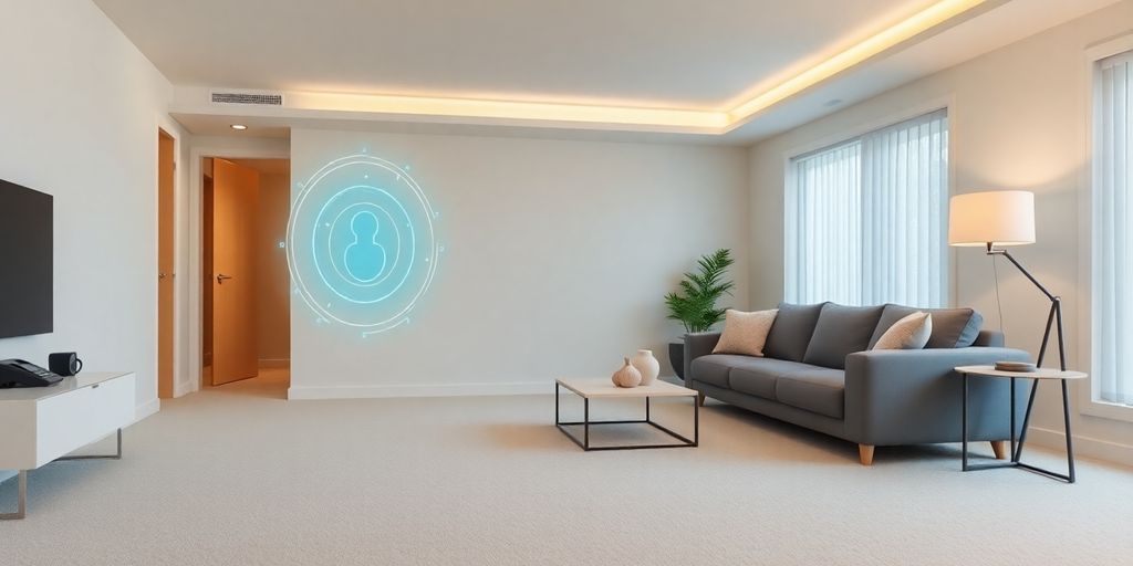 AI receptionist answering phone for carpet cleaning business.