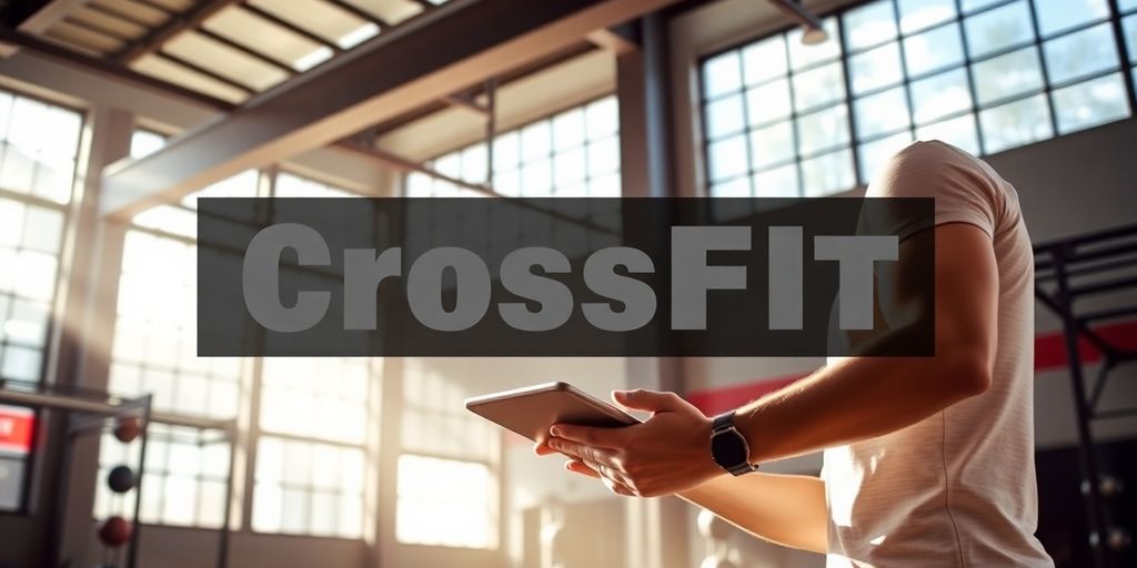 CrossFit athlete booking appointment with AI.