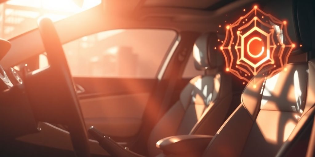 Car being detailed with AI assistant.