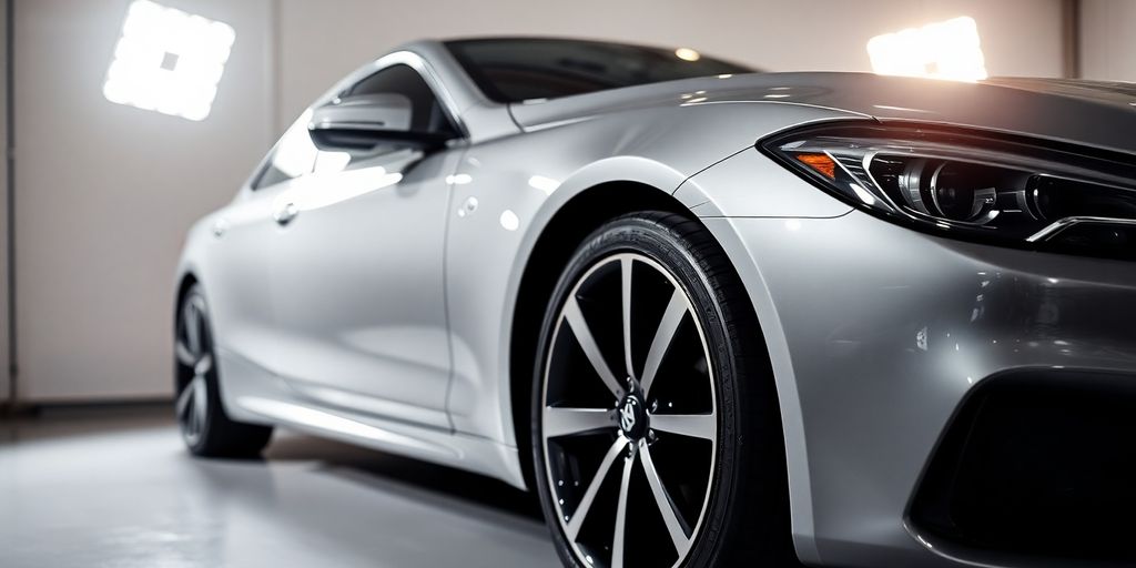 Car sparkling clean after AI answered phone.