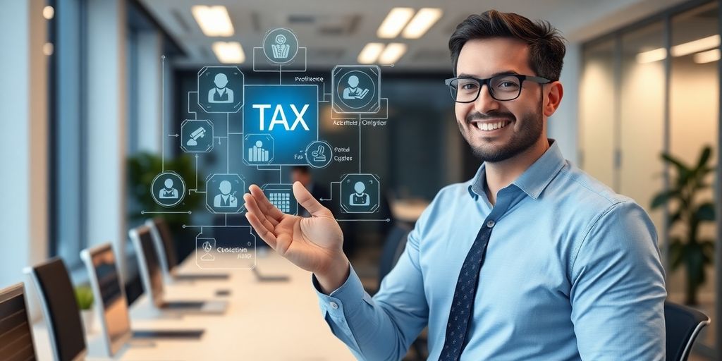 Tax preparer using AI phone system.