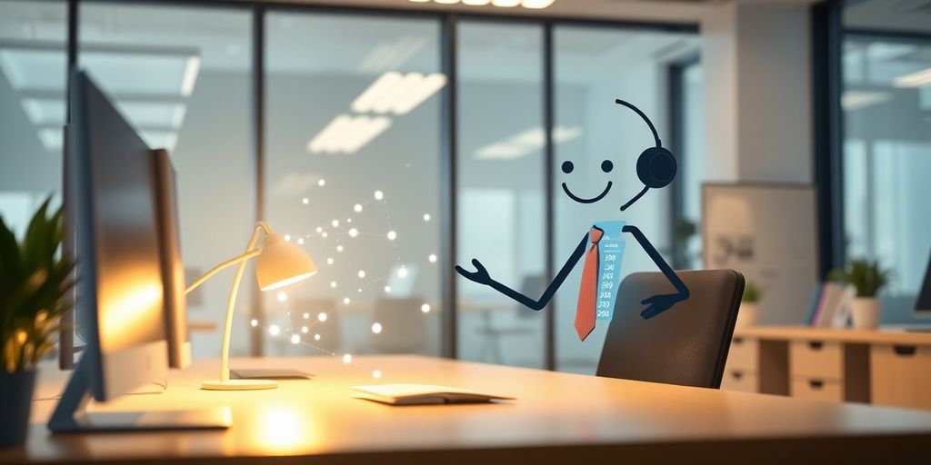 AI assistant scheduling appointments for a counselor.