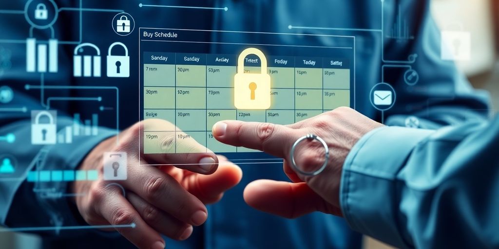 Locksmith using AI scheduler for business growth.