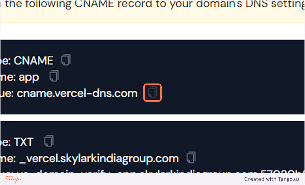 Let's add them in your DNS records