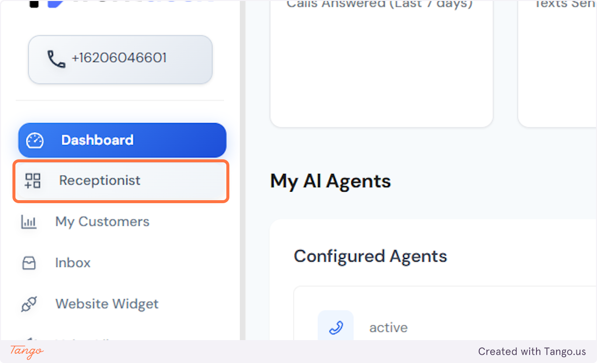 Let's first navigate to the smart call analysis section.
