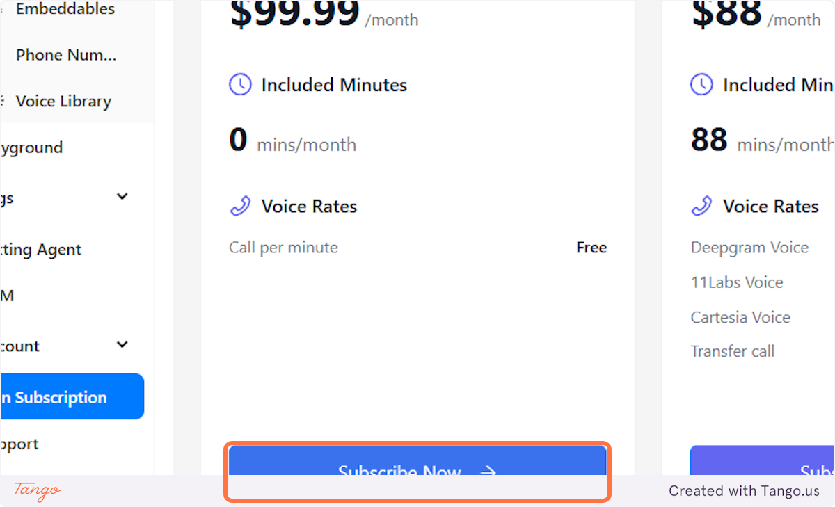 Once they click on: Subscribe Now, they will be taken to your Stripe page so they can subscribe.