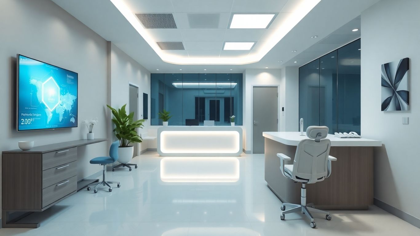 Dental office with advanced technology interface