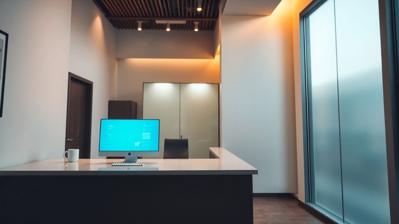 Dental office with AI technology