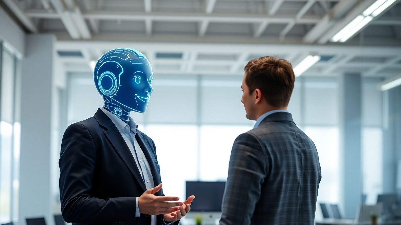 AI avatar qualifying leads for sales