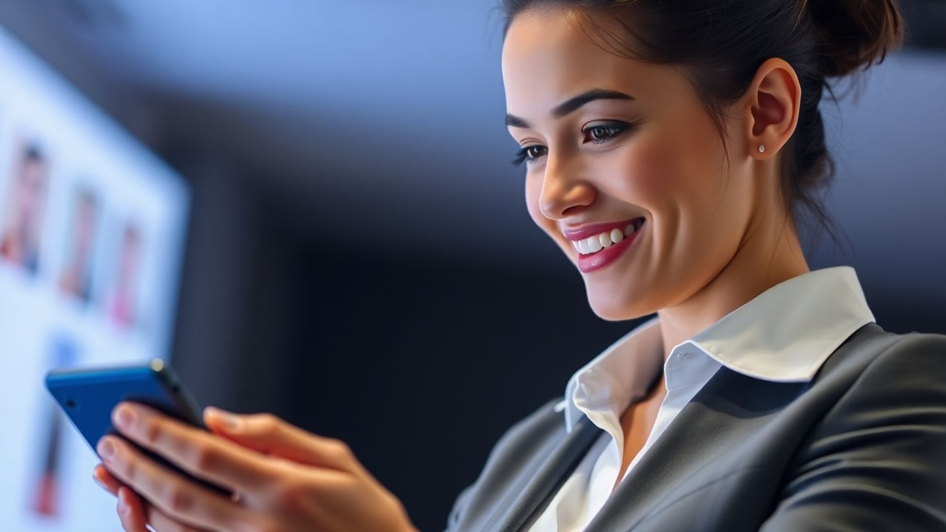 Person using advanced technology for virtual assistance.
