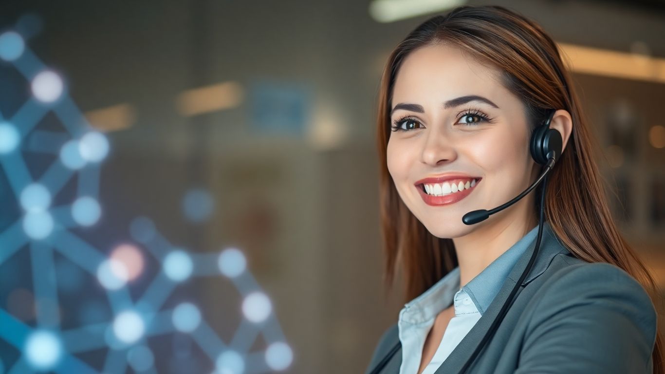Customer service AI interaction