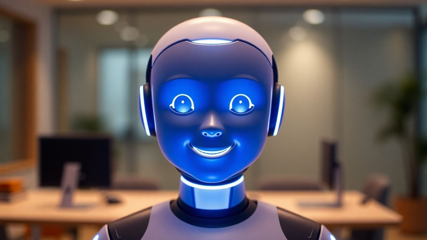 AI receptionist avatar with global connectivity