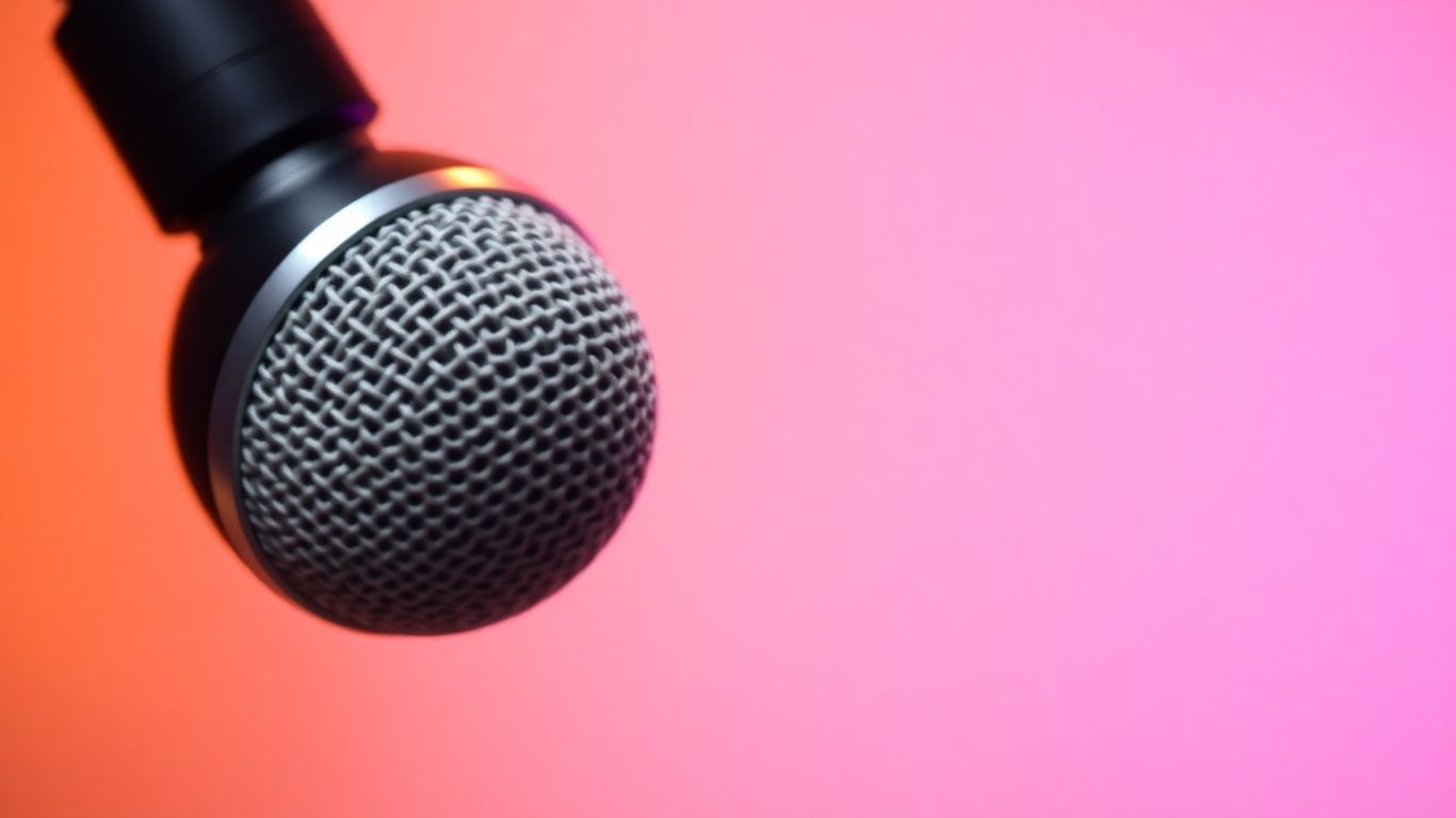 Microphone capturing natural-sounding voice technology.