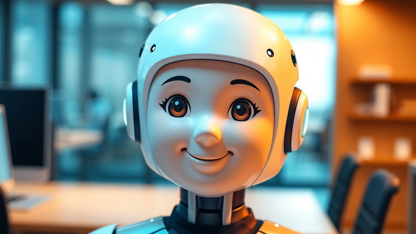 AI receptionist avatar handling customer calls 24/7