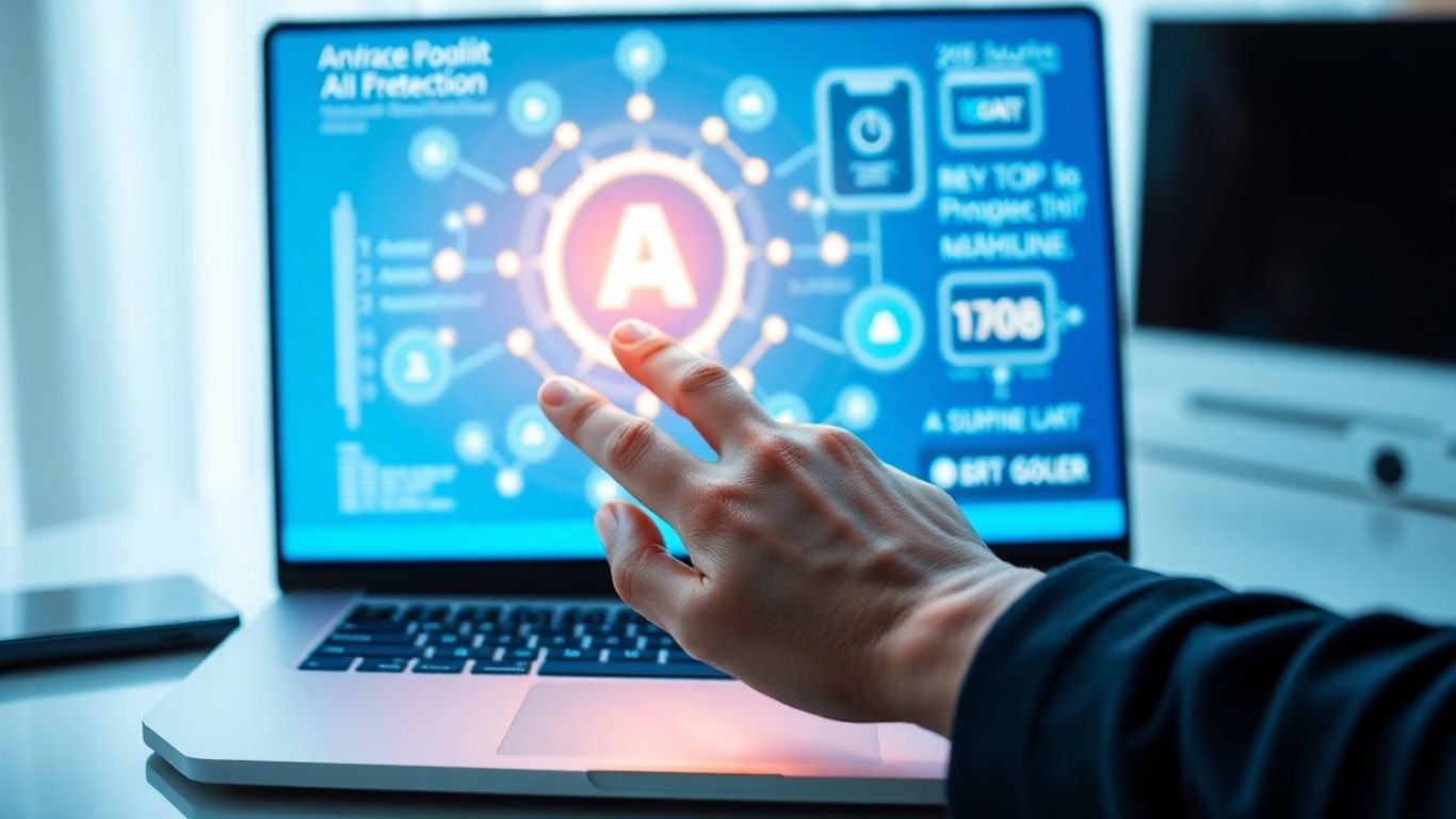 AI tools on a laptop screen for reselling profits.