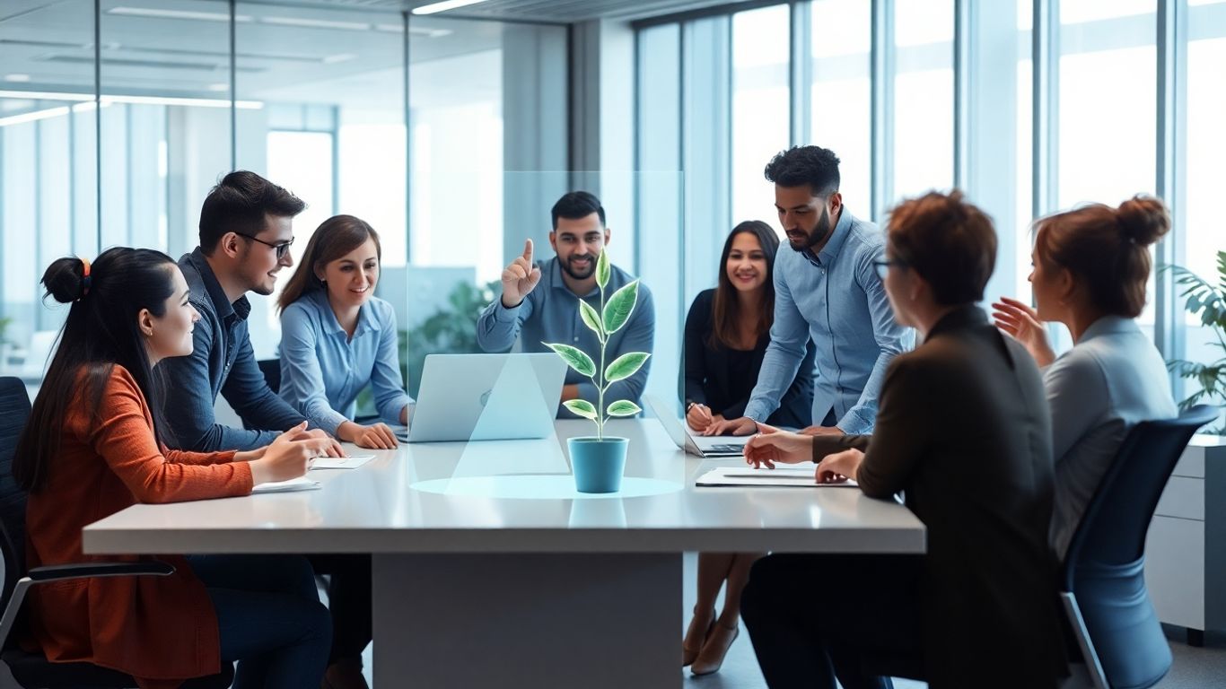 Agency team using voice AI for growth.