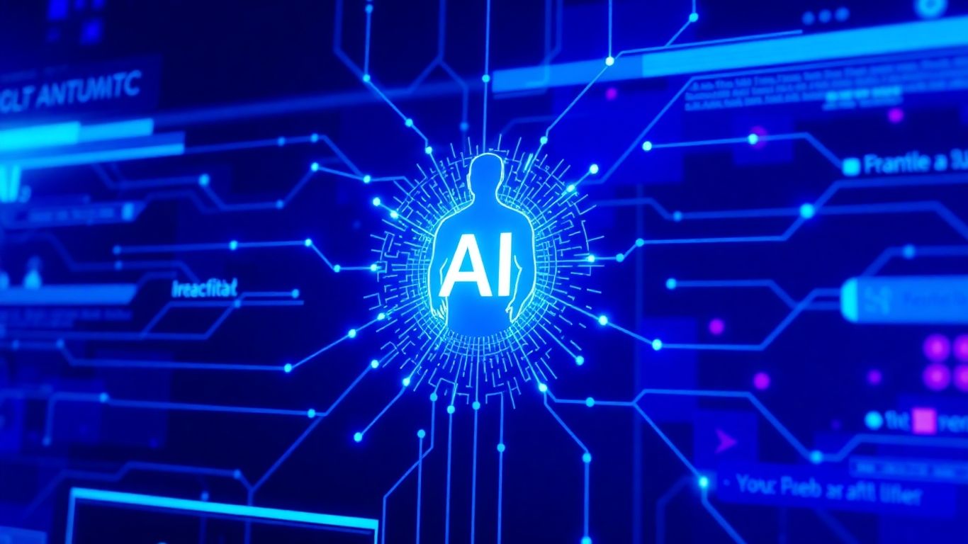 AI voice agent interface with brand integration