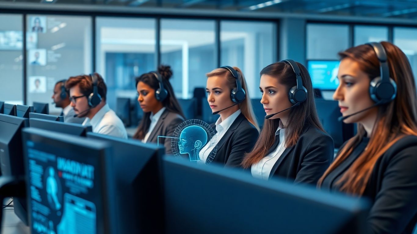Futuristic call center agents using advanced AI technology