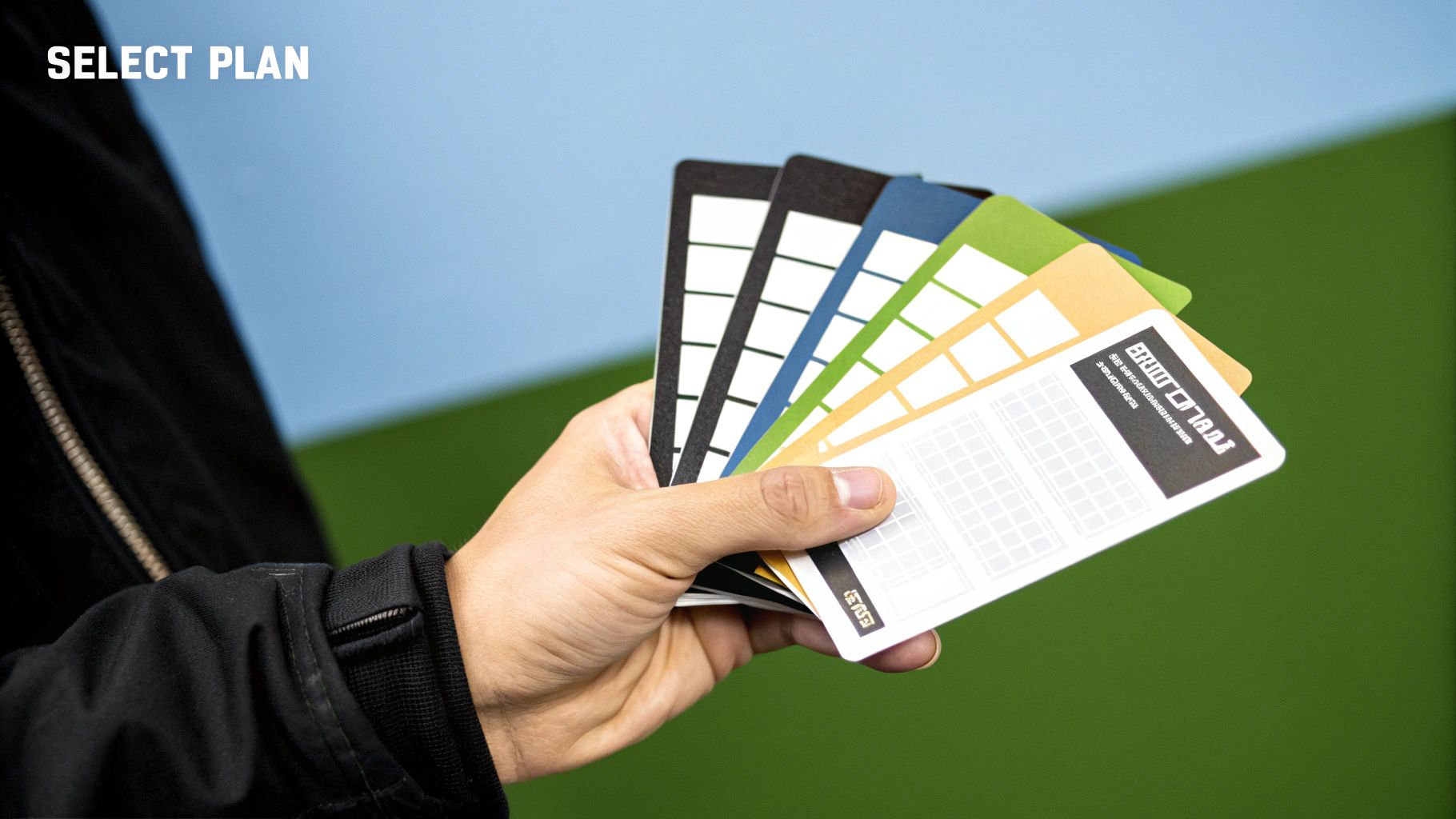A call center agent working at her desk with a headset on