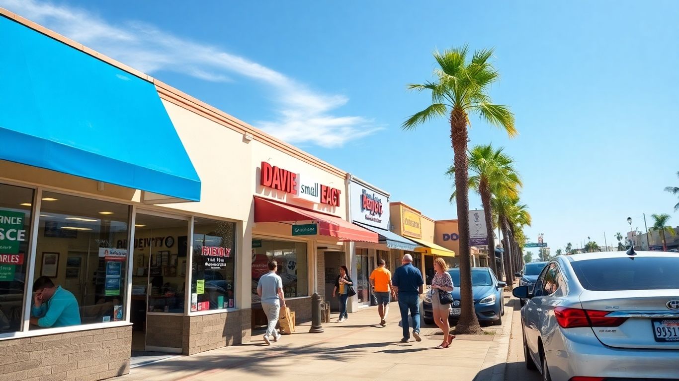 Chula Vista businesses with staff using headsets outdoors