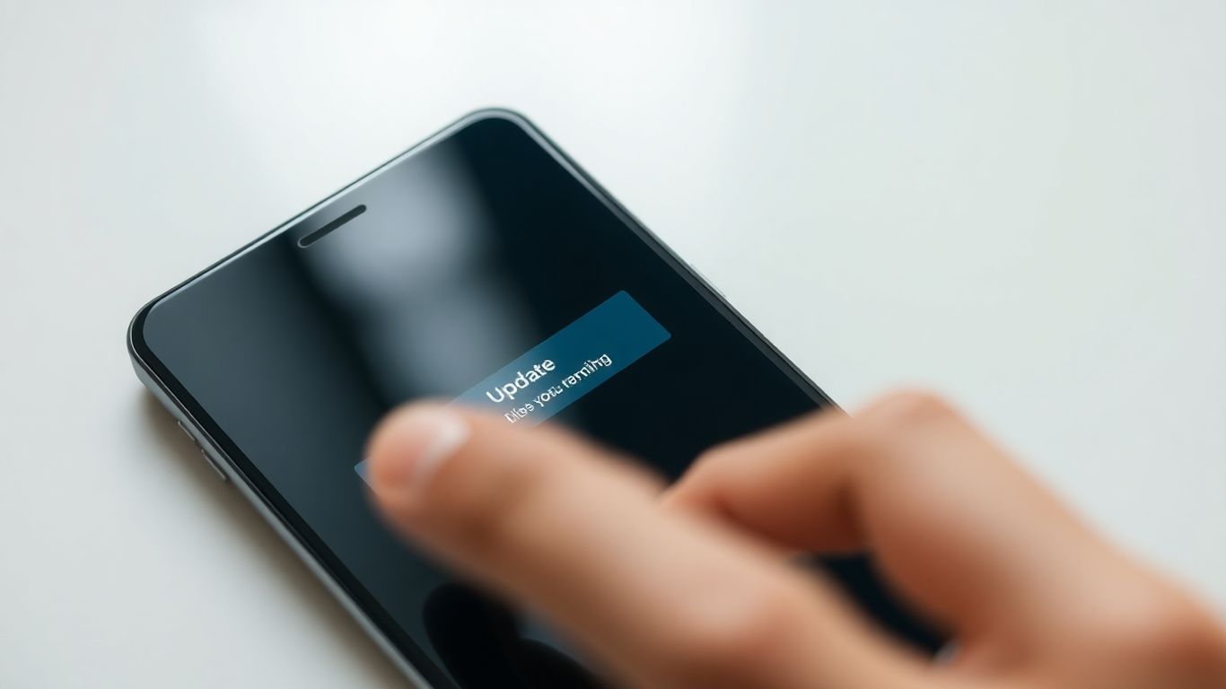 Hand updating Android phone for spam protection
